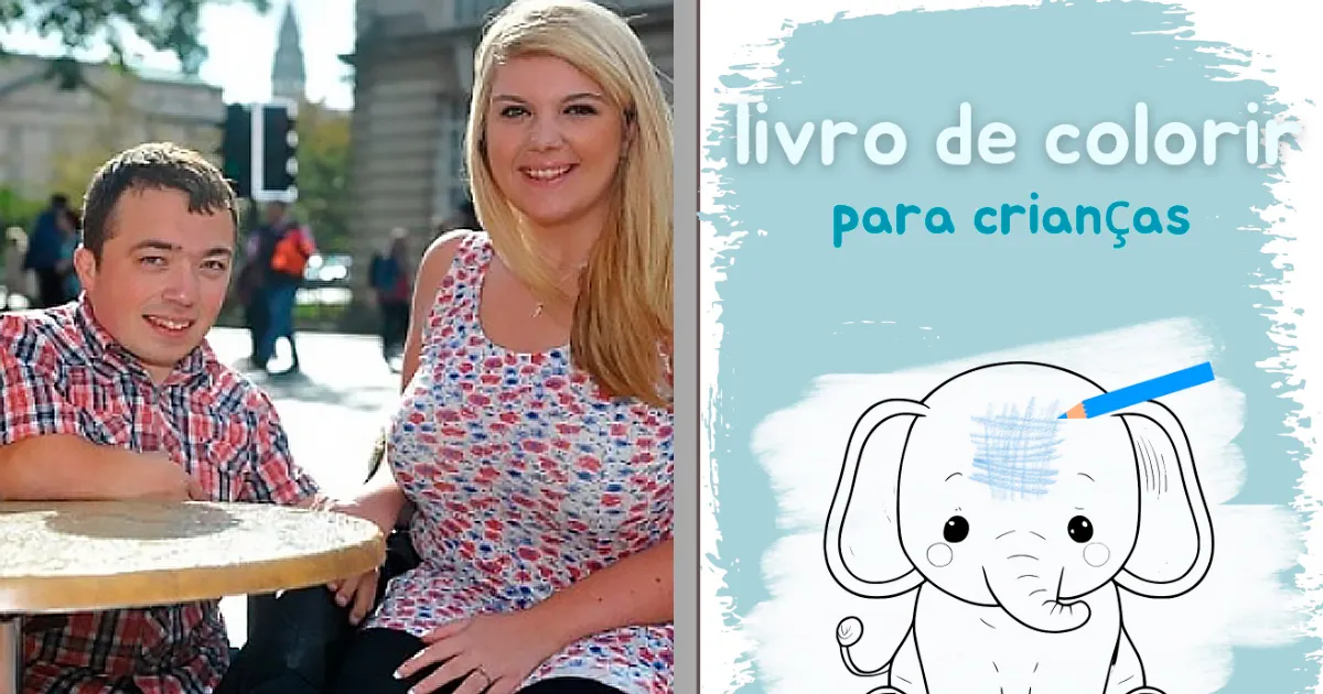 Anão vai jantar com a noiva e ganha livrinho para colorir da garçonete